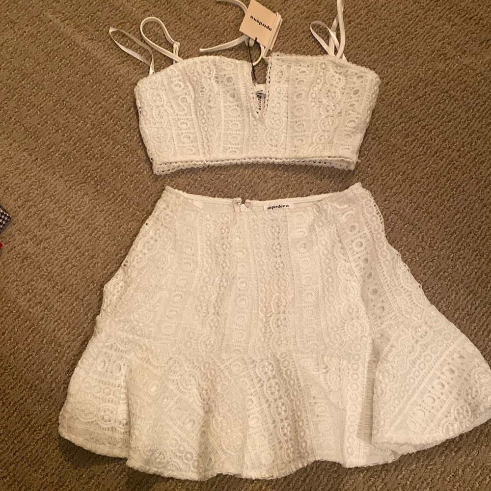 New with tags super down from revolve 2 piece set-superdown